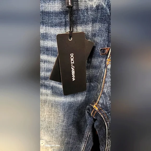 NWT Dolce & Gabbana Denim Jeans with Bling design 💥 - Picture 7 of 9